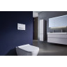 Комплект инсталляции GEBERIT DUOFIX 111.300.00.5 UP320 с подвесным унитазом SMYLE SQUARE 500.683.01.1 безободковый и крышкой-сиденьем микролифт 111.300.00.5-500,683